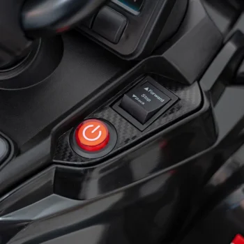 Can Am Outlander Atv Quad Na Akumulator S Daljinskim Upravljačem, Crni 14