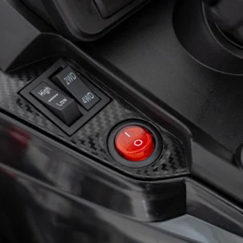 Can Am Outlander Atv Quad Na Akumulator S Daljinskim Upravljačem, Crni 15