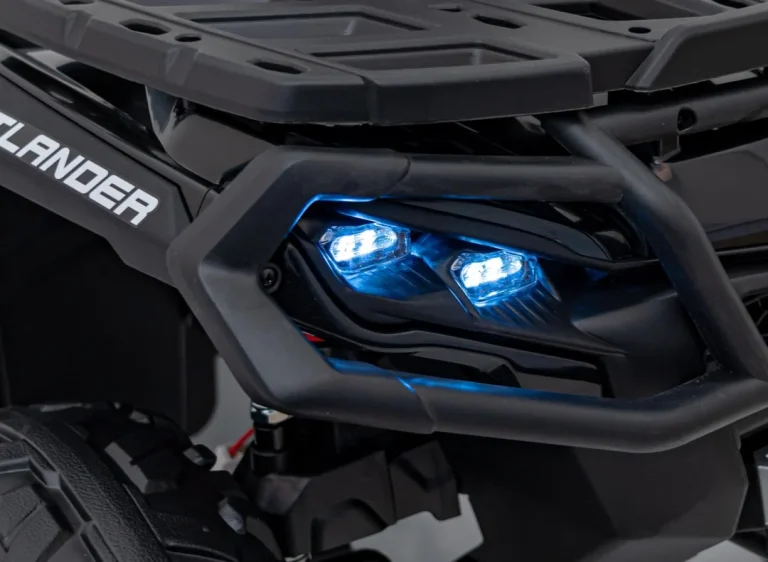 Can Am Outlander Atv Quad Na Akumulator S Daljinskim Upravljačem, Crni 17