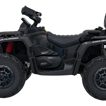 Can Am Outlander Atv Quad Na Akumulator S Daljinskim Upravljačem, Crni 5