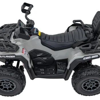 Can Am Outlander Atv Quad Na Akumulator S Daljinskim Upravljačem, Sivi 11