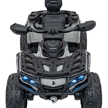 Can Am Outlander Atv Quad Na Akumulator S Daljinskim Upravljačem, Sivi 12