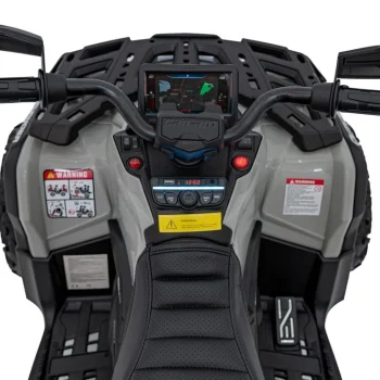 Can Am Outlander Atv Quad Na Akumulator S Daljinskim Upravljačem, Sivi 13