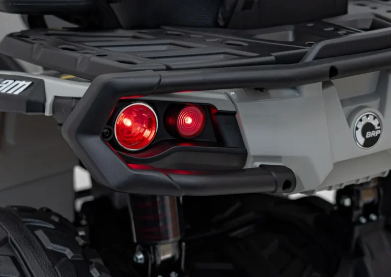 Can Am Outlander Atv Quad Na Akumulator S Daljinskim Upravljačem, Sivi 21