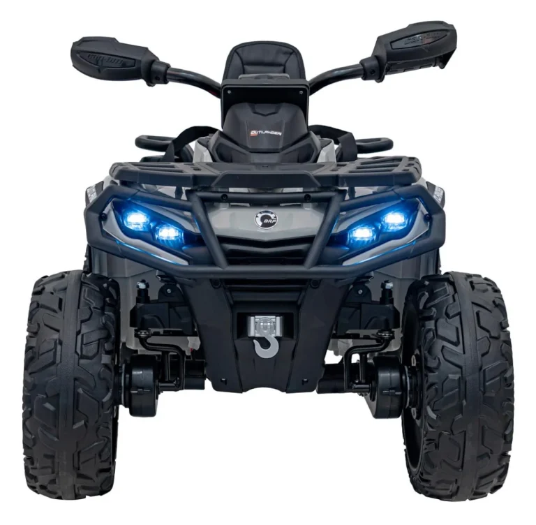 Can Am Outlander Atv Quad Na Akumulator S Daljinskim Upravljačem, Sivi 4
