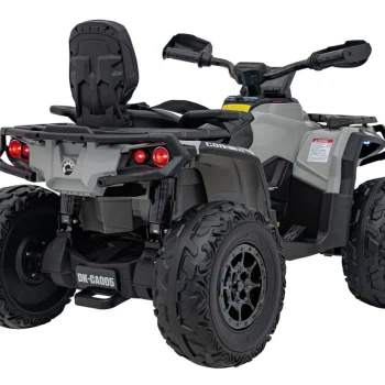 Can Am Outlander Atv Quad Na Akumulator S Daljinskim Upravljačem, Sivi 9