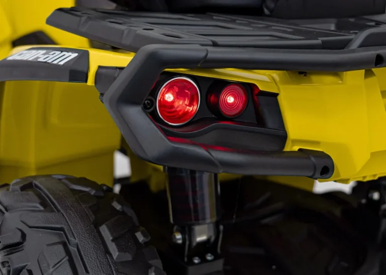 Can Am Outlander Atv Quad Na Akumulator, žuti 19