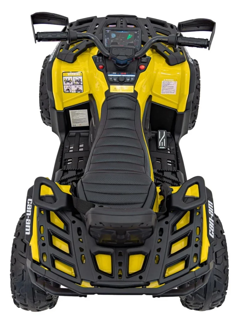 Can Am Outlander Atv Quad S Daljinskim, žuti 10