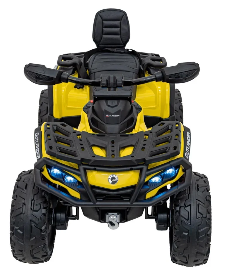 Can Am Outlander Atv Quad S Daljinskim, žuti 12
