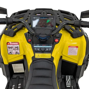 Can Am Outlander Atv Quad S Daljinskim, žuti 13
