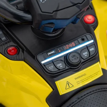 Can Am Outlander Atv Quad S Daljinskim, žuti 15