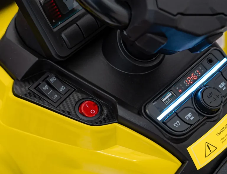 Can Am Outlander Atv Quad S Daljinskim, žuti 17
