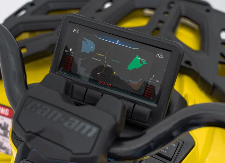 Can Am Outlander Atv Quad S Daljinskim, žuti 18
