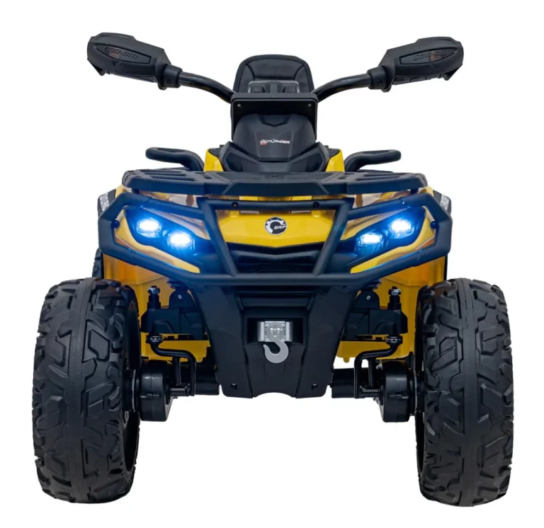 Can Am Outlander Atv Quad S Daljinskim, žuti 4
