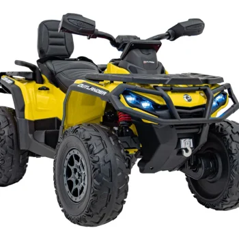 Can Am Outlander Atv Quad S Daljinskim, žuti 5