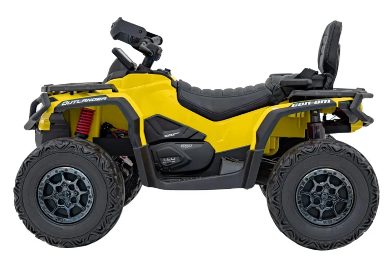 Can Am Outlander Atv Quad S Daljinskim, žuti 6