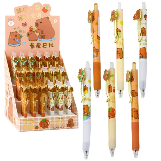 Capybara Gel Olovka S Plavom Tintom 0,5 Mm 14 Cm Miks 1