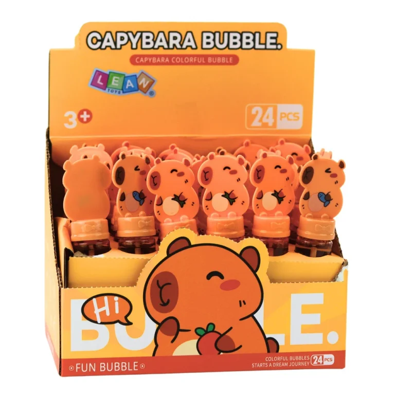 Capybara Mjehurići Od Sapunice S 3 Rupe Za Mjehuriće, 35 Ml Mješavina 5