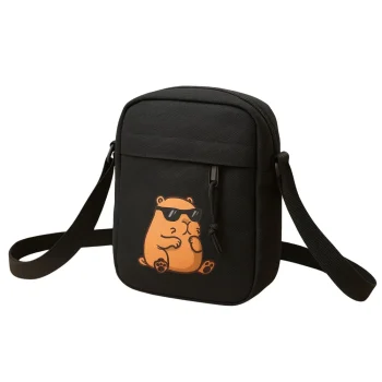 Capybara Torba Za Rame S Podesivim Remenom, Crna, 19,5 X 14 Cm 2