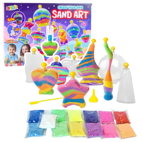 Čarobni Pijesak Diy Kreativni Set, Dekoracije, Svijetleći Pijesak 1