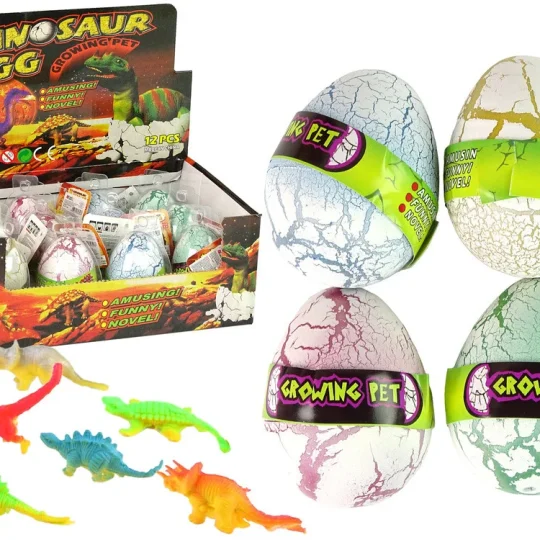 Čarobno Jaje Dinosaura Koje Raste, 6 Cm, Bijelo 1