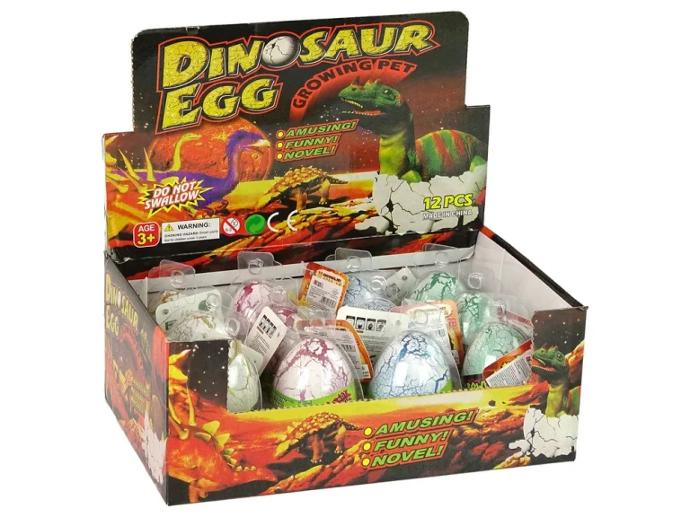 Čarobno Jaje Dinosaura Koje Raste, 6 Cm, Bijelo 3
