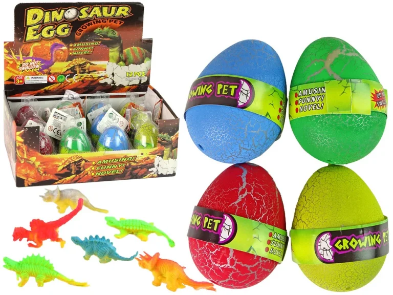 Čarobno Jaje Dinosaura Koje Raste, 6 Cm, šareno 1