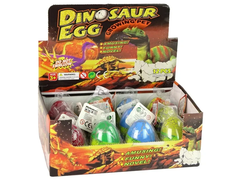 Čarobno Jaje Dinosaura Koje Raste, 6 Cm, šareno 4