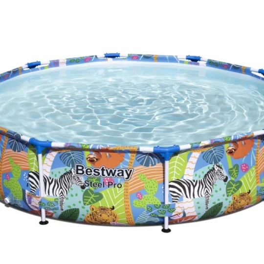 Čelični Pro Frame Bazen Za Djecu Animal World Bestway 305x66cm 10ft 1