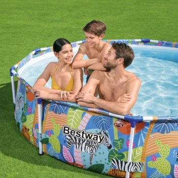 Čelični Pro Frame Bazen Za Djecu Animal World Bestway 305x66cm 10ft 7