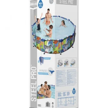 Čelični Pro Frame Bazen Za Djecu Animal World Bestway 305x66cm 10ft 9
