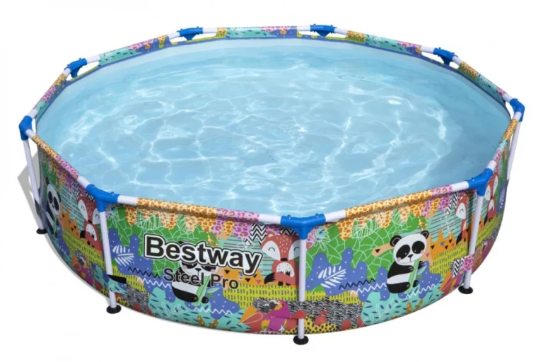 Čelični Pro Frame Bazen Za Djecu Životinje Svijeta Bestway 274x66cm 9ft 1