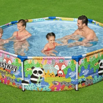 Čelični Pro Frame Bazen Za Djecu Životinje Svijeta Bestway 274x66cm 9ft 2