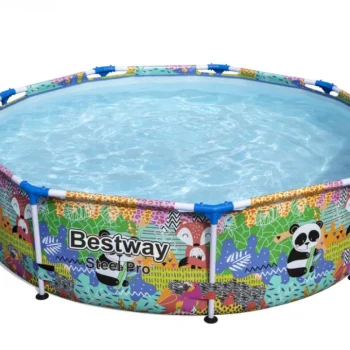 Čelični Pro Frame Bazen Za Djecu Životinje Svijeta Bestway 274x66cm 9ft 7