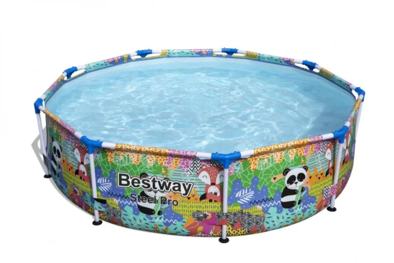 Čelični Pro Frame Bazen Za Djecu Životinje Svijeta Bestway 274x66cm 9ft 7