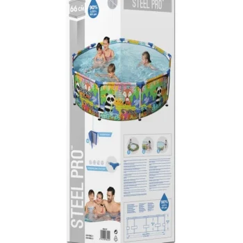 Čelični Pro Frame Bazen Za Djecu Životinje Svijeta Bestway 274x66cm 9ft 8