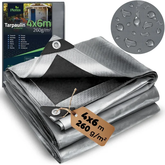 Cerada Plonos Pl 501 600 × 400 Cm 260 G/m² 1