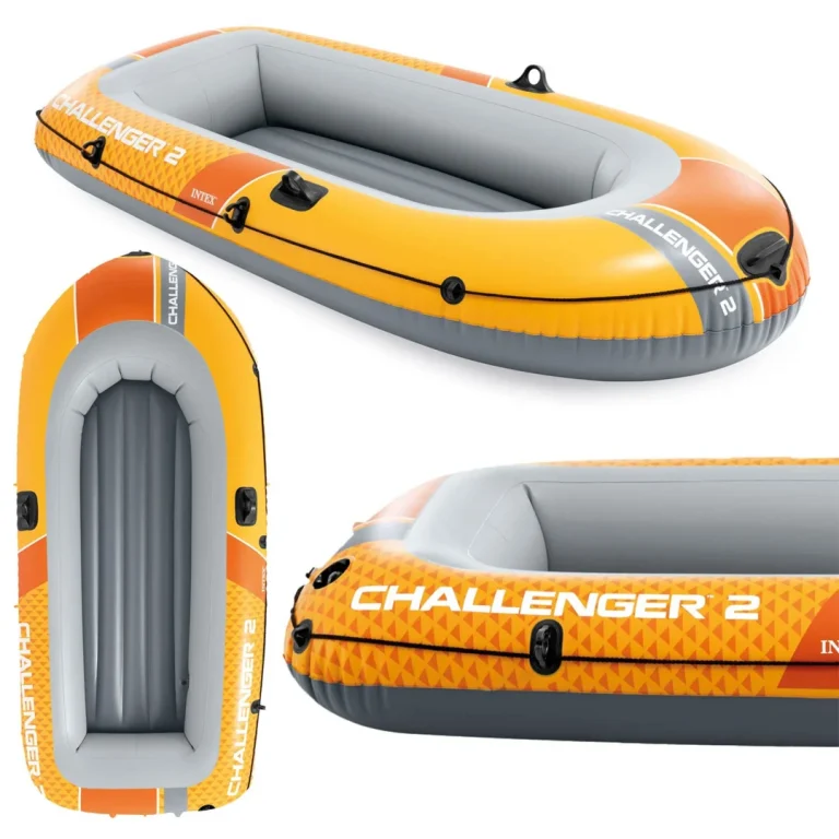 Challenger Ribarski Brod Za 2 Osobe 200 Kg 236 × 114 × 41 Cm Intex 66312 1