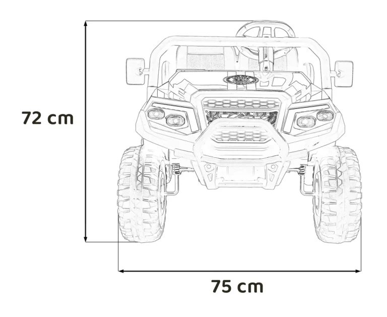 Champion Bijeli Buggy S 4 Sjedala, Bijela 2