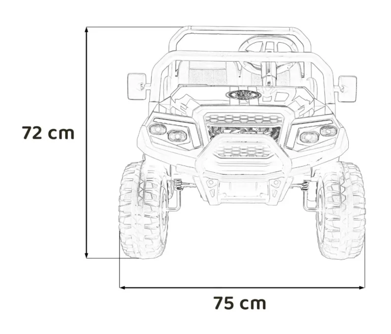 Champion Pick Up Terenski Auto, Zeleni 2
