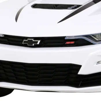 Chevrolet Camaro 2ss Na Baterije Bijeli + Daljinski Upravljač + Eva Kotači + Spori Start + Svjetlosni Zvukovi, Bijela 10