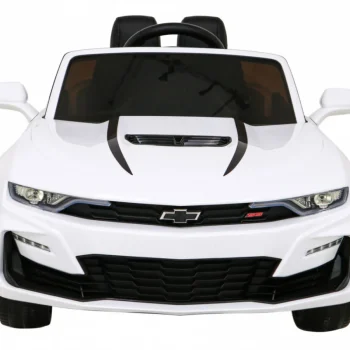 Chevrolet Camaro 2ss Na Baterije Bijeli + Daljinski Upravljač + Eva Kotači + Spori Start + Svjetlosni Zvukovi, Bijela 3