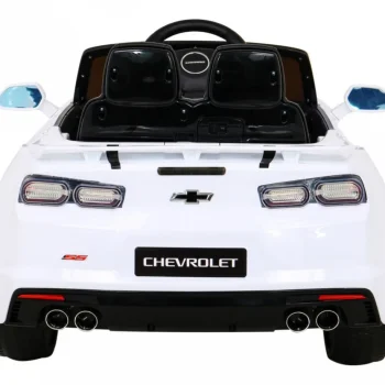 Chevrolet Camaro 2ss Na Baterije Bijeli + Daljinski Upravljač + Eva Kotači + Spori Start + Svjetlosni Zvukovi, Bijela 6