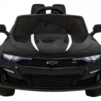 Chevrolet Camaro 2ss Na Baterije Crni + Daljinski Upravljač + Eva Kotači + Spori Start + Svjetlosni Zvukovi, Crna 4