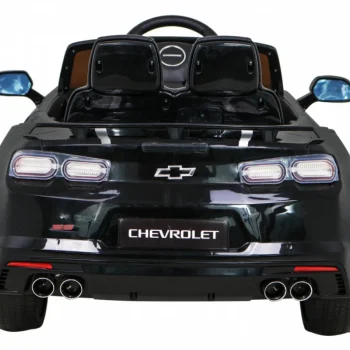 Chevrolet Camaro 2ss Na Baterije Crni + Daljinski Upravljač + Eva Kotači + Spori Start + Svjetlosni Zvukovi, Crna 7