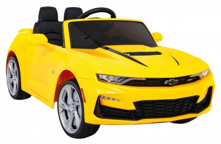 Chevrolet Camaro 2ss Na Baterije žuti + Daljinski Upravljač, žuta 10