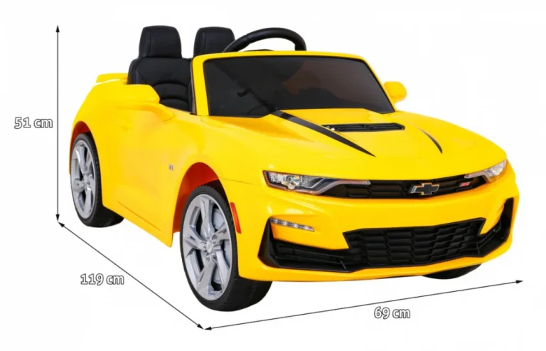 Chevrolet Camaro 2ss Na Baterije žuti + Daljinski Upravljač, žuta 2
