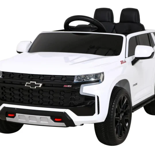 Chevrolet Tahoe Električni Automobil Za Djecu Bijeli + Daljinski Upravljač + Eva + Mp3, Bijela 1