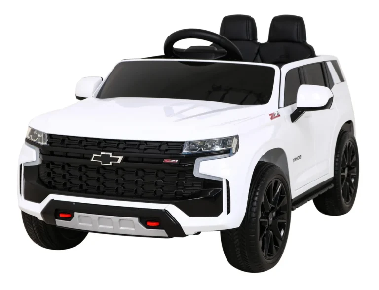 Chevrolet Tahoe Električni Automobil Za Djecu Bijeli + Daljinski Upravljač + Eva + Mp3, Bijela 1