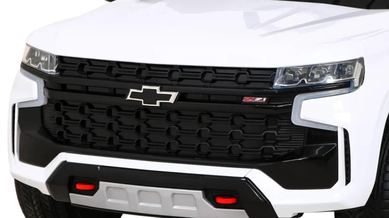 Chevrolet Tahoe Električni Automobil Za Djecu Bijeli + Daljinski Upravljač + Eva + Mp3, Bijela 12